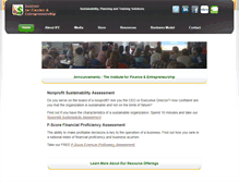 Tablet Screenshot of financewithoutfear.com